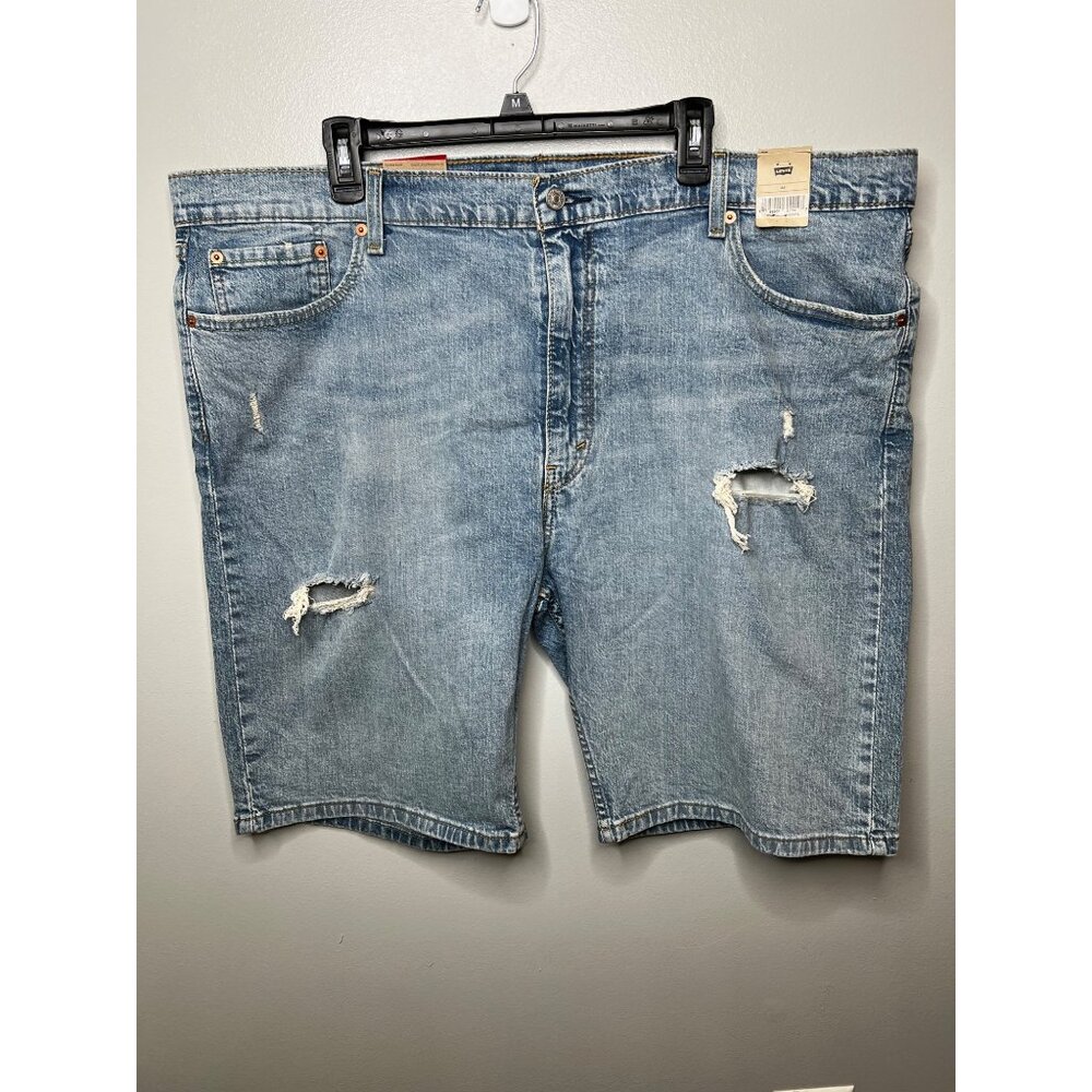 Levis Strauss & Co. 405 Standard Denim Shorts Light Wash W44 - Picture 7 of 10